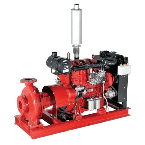 end suction long-coupled diesel driven fire pumps LBSD