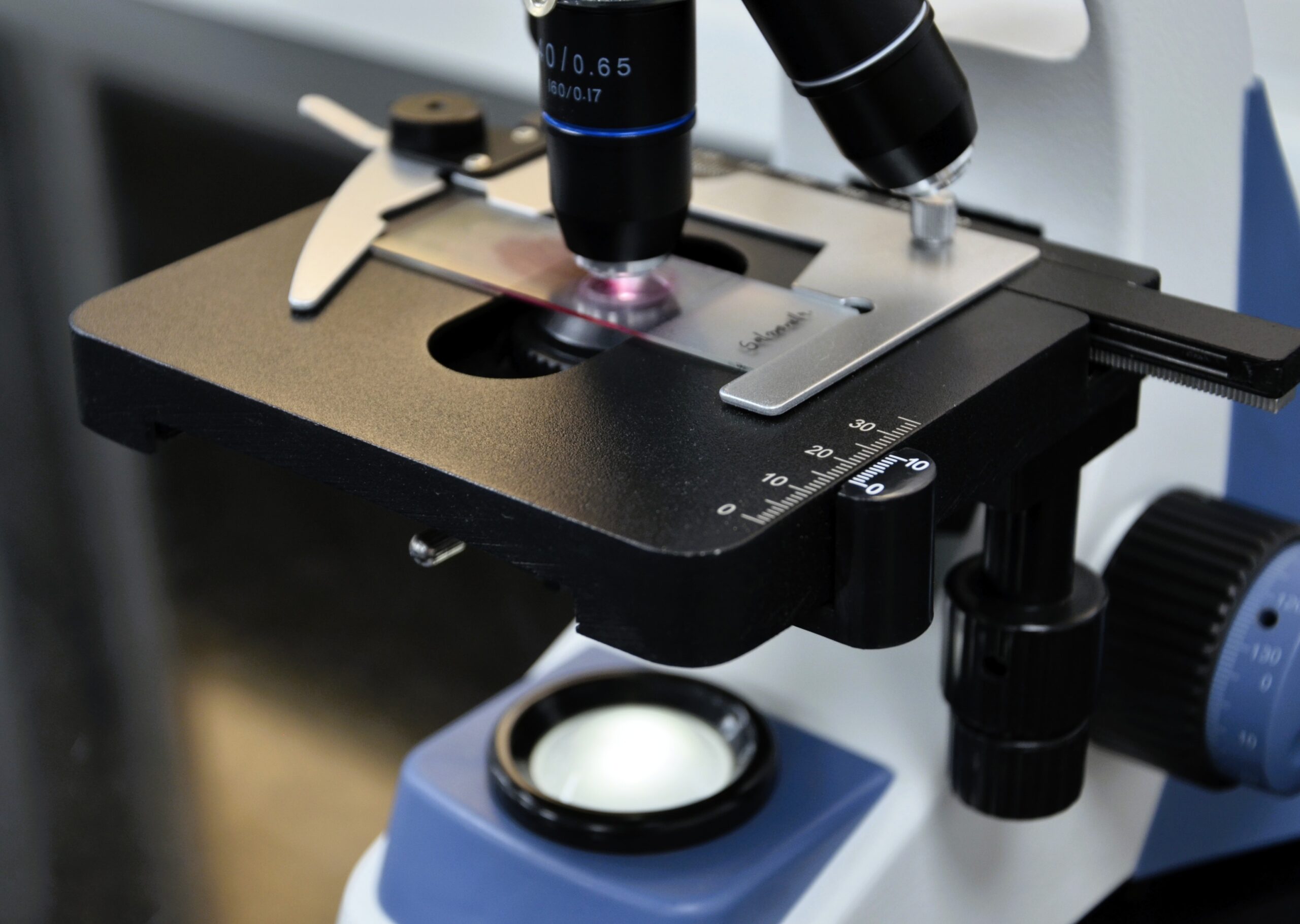 Microscope setup